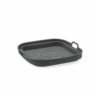 Opvouwbaar siliconen mandje voor airfryer Quid Naturalia 20 x 20 x 8 cm (12 Stuks) 8