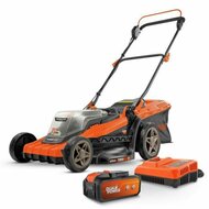 Grasmaaier met batterij Powerplus Powdpglws2 40 V &Oslash; 42 cm 1