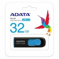 USB stick Adata DashDrive UV128 32GB 32 GB Blauw Zwart 32 GB 7