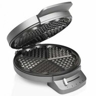 Wafelmaker Princess Princess 132380 Zwart Zilverkleurig Staal 1200 W 1