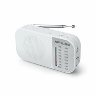 Radio Muse M-025 Rw Wit 1