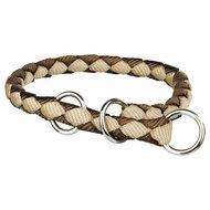 Hondenhalsband Trixie Bruin Beige S/M 30-36 cm 2