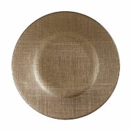 Dinerbord Gouden Glas 21 x 2 x 21 cm 1