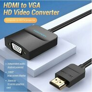 Adapter HDMI naar VGA Vention 42154 Zwart 15 cm 5