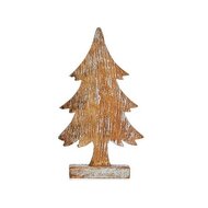 Kerstboom Bruin 5 x 31 x 15 cm Zilverkleurig Hout 1