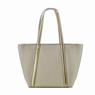 Dames handtas Michael Kors PRATT Gouden 29 x 28 x 12 cm 2