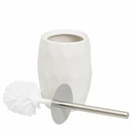 Toiletborstel Wit Keramisch 13 x 13 x 33 cm 2