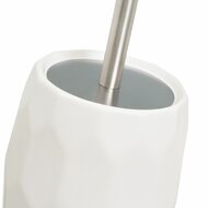 Toiletborstel Wit Keramisch 13 x 13 x 33 cm 3