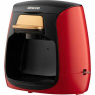 Drip Koffiemachine Sencor SCE 2101RD Rood rouge noir 500 W 3