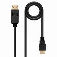 DisplayPort naar HDMI Kabel NANOCABLE 10.15.4310 Zwart 10 m 1