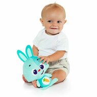 Knuffel met Geluid Molt&oacute; Gusy luz Baby Bunny Turkoois 7,5 cm 6