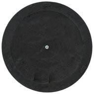 Parasolvoet rond 19 kg polyresin zwart 5