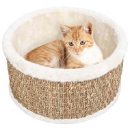 Kattenmand rond 36 cm zeegras 1