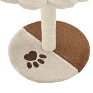 Kattenkrabpaal met sisal krabpaal 40 cm beige en bruin 5