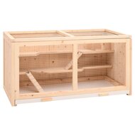 Hamsterkooi 89,5x45x45 cm massief vurenhout 1