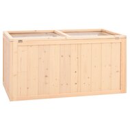 Hamsterkooi 89,5x45x45 cm massief vurenhout 6