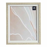 Fotolijsten Bruin Wit 24 x 2 x 29 cm Kristal Beige Plastic 2