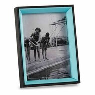 Fotolijsten Zwart Blauw Kristal 3 x 20 x 15 cm Hout MDF 1