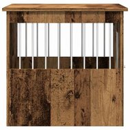 Hondenbench 45x62x59 cm bewerkt hout oud houtkleurig 6