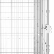 Hondenkennel voor buiten 110x220x180 cm gegalvaniseerd staal 5