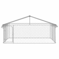 Hondenkennel met dak 300x300x150 cm 3