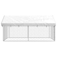 Hondenkennel met dak 300x300x150 cm 6