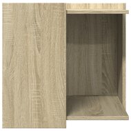 Kattenbakkast 53x53x51 cm bewerkt hout sonoma eikenkleurig 5