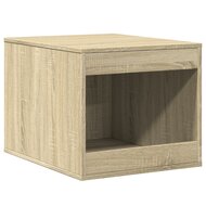 Kattenbakkast 47x59x42 cm bewerkt hout sonoma eikenkleurig 2