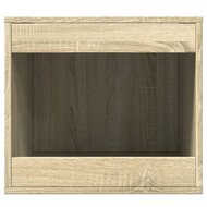 Kattenbakkast 47x59x42 cm bewerkt hout sonoma eikenkleurig 4