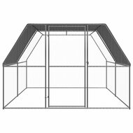 Kippenhok 3x4x2 m gegalvaniseerd staal 2