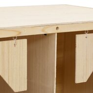 Kippenlegkast 5 compartimenten 117x33x38 cm massief grenenhout 6