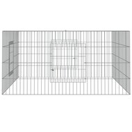 Konijnenkooi 110x110x55 cm gegalvaniseerd ijzer 3