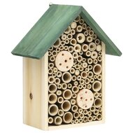 Insectenhotels 2 st 23x14x29 cm massief vurenhout 1