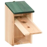 Vogelhuisjes 8 st 12x12x22 cm hout 4