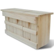 Nestkast voor huismus 44 x 15,5 x 21,5 cm 1