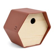 Capi Vogelhuisje Hive 1 rond gat 19x23x20 cm bruin  2