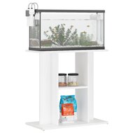 Aquariumstandaard 60x30x60 cm bewerkt hout wit 3