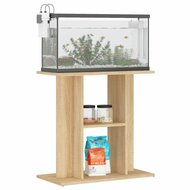 Aquariumstandaard 60x30x60 cm bewerkt hout sonoma eikenkleurig 3