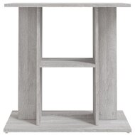 Aquariumstandaard 60x30x60 cm bewerkt hout grijs sonoma 4