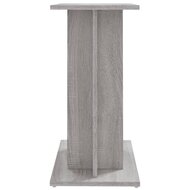 Aquariumstandaard 60x30x60 cm bewerkt hout grijs sonoma 5