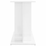 Aquariumstandaard 80x35x60 cm bewerkt hout hoogglans wit 5