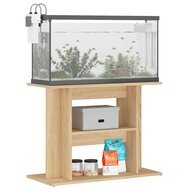 Aquariumstandaard 80x35x60 cm bewerkt hout sonoma eikenkleurig 3