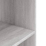 Aquariumstandaard 80x35x60 cm bewerkt hout grijs sonoma 6