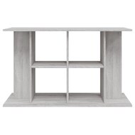 Aquariumstandaard 100x40x60 cm bewerkt hout grijs sonoma 4