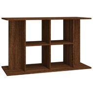 Aquariumstandaard 100x40x60 cm bewerkt hout bruin eikenkleur 2