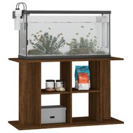 Aquariumstandaard 100x40x60 cm bewerkt hout bruin eikenkleur 3