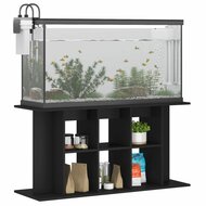 Aquariumstandaard 120x40x60 cm bewerkt hout zwart 3