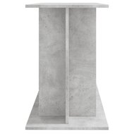 Aquariumstandaard 120x40x60 cm bewerkt hout betongrijs 5