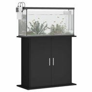 Aquariumstandaard 81x36x73 cm bewerkt hout zwart 3