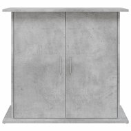 Aquariumstandaard 81x36x73 cm bewerkt hout betongrijs 5